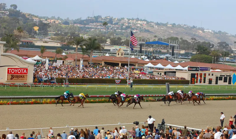 Del Mar Racetrack and fairgrounds near our Del Mar service area