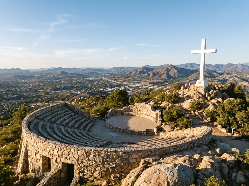 Mount Helix near our La Mesa service area