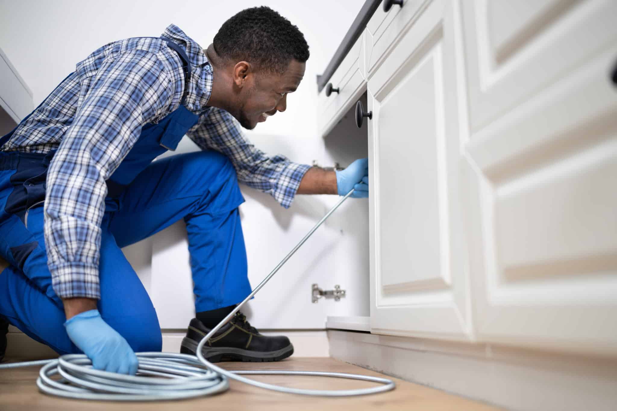 Drain cleaning services In kitchen, Best Plumbing Services.