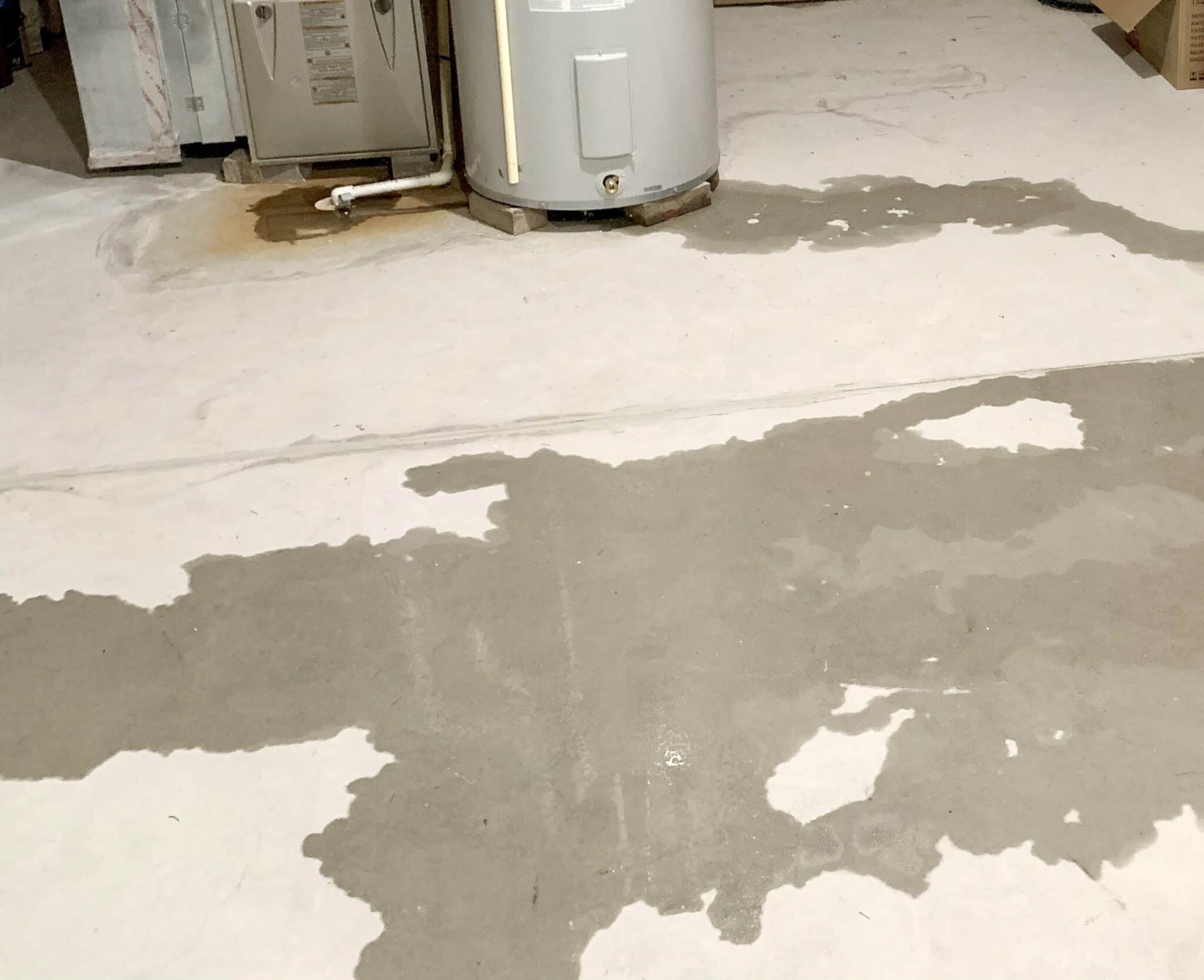 Water pooling around the base of water heater, Water Heater Is Not Working.