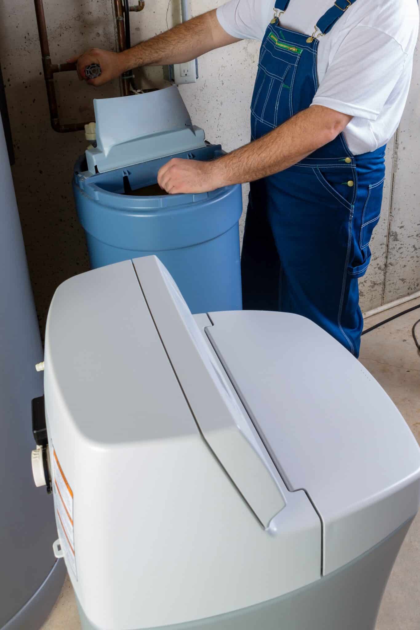 Installing a water softener, Hard water.