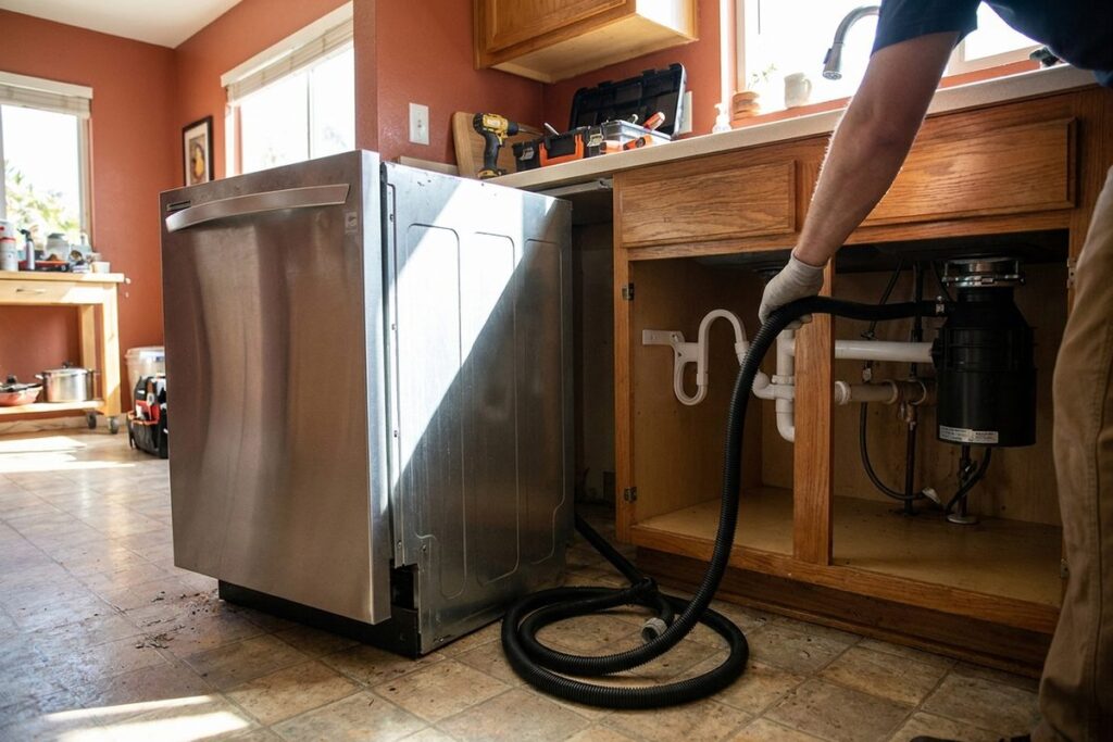 Dishwasher Drain Hose Kinks Leaks and Easy Routing Upgrades