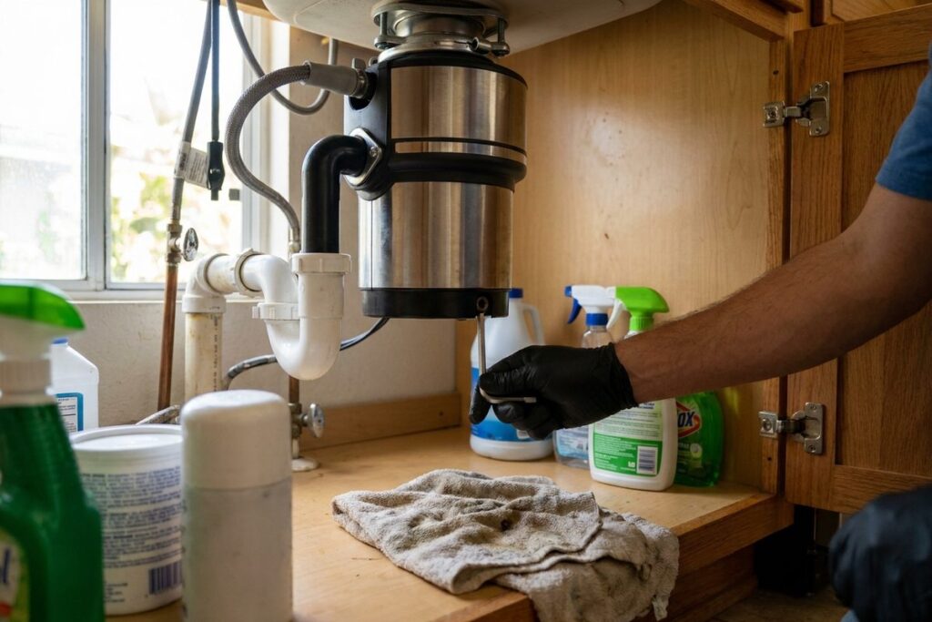 Garbage Disposal Repair Troubleshooting for Homeowners