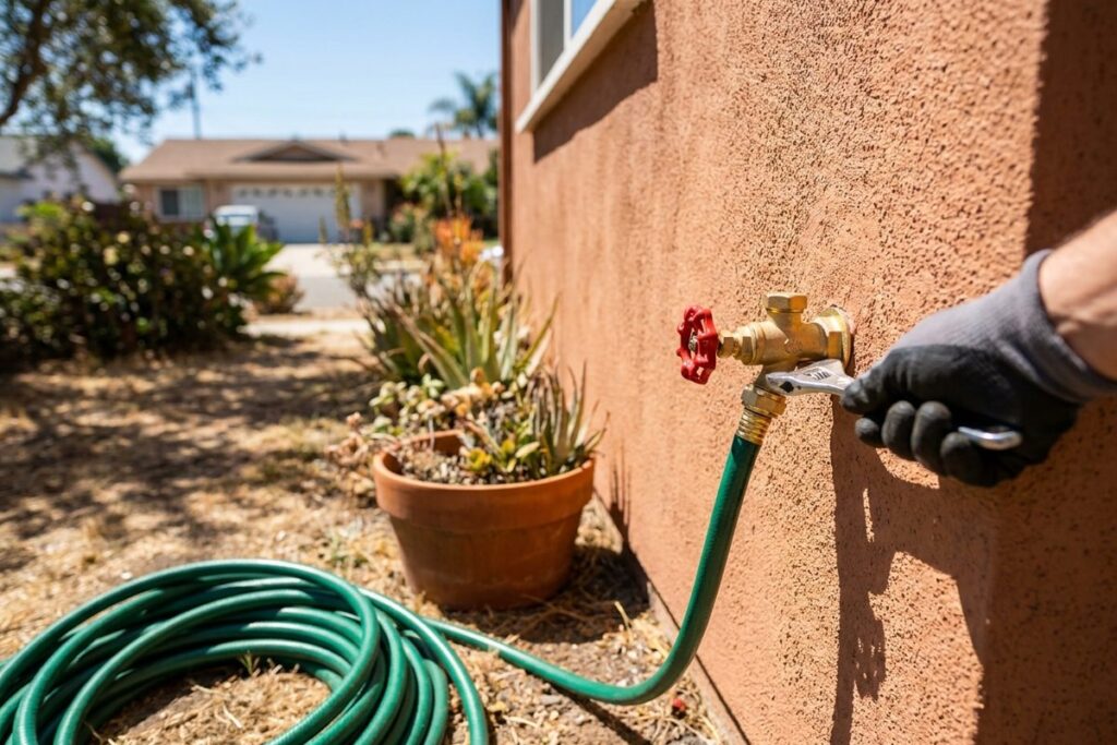 Hose Bib Replacement stop outdoor leaks at the source