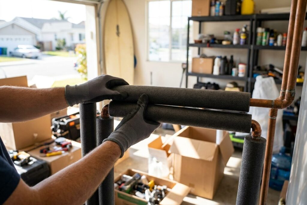 Pipe Insulation save energy and protect pipes year round