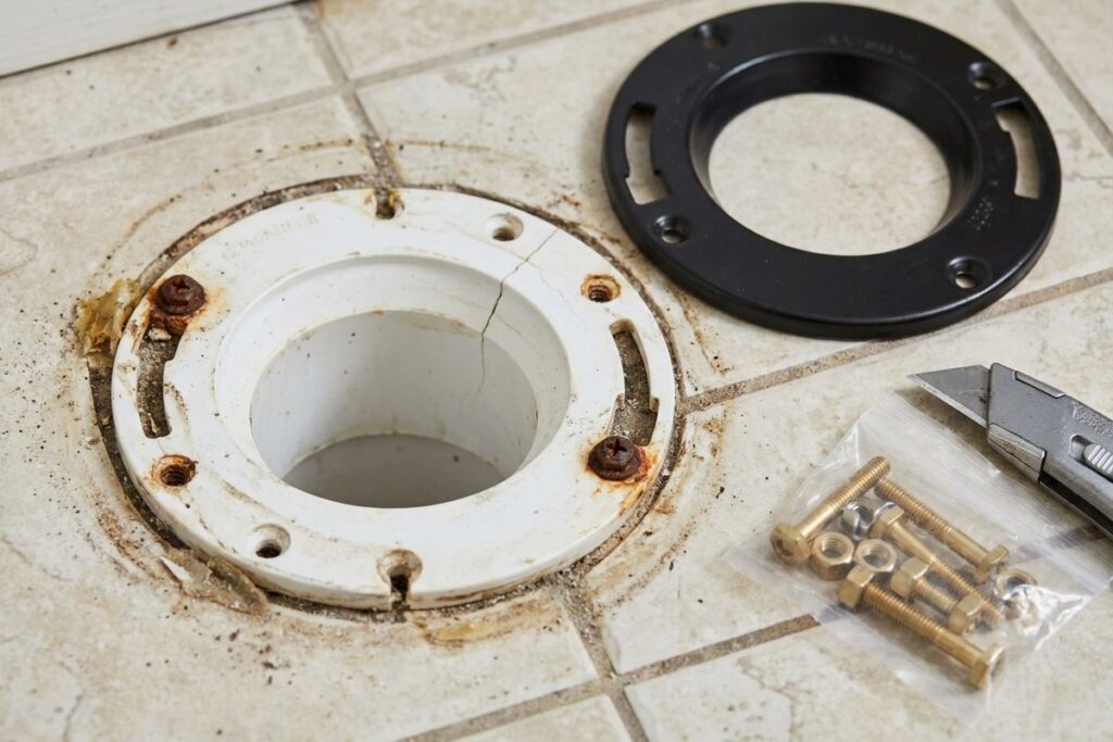 Toilet Flange Repair prevent wobble and hidden leaks