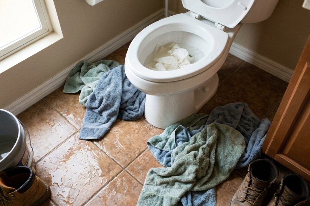 Best Fixes for a Toilet Overflow Emergency